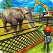 zoológico de animais: construa e construa o mundo