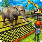 zoológico de animais: construa e construa o mundo ícone