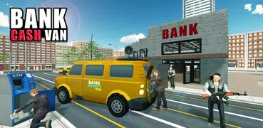 Bank Cash Security Van Sim: Банкоматы Cash Transit