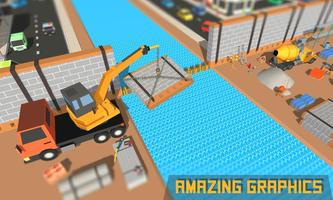 City Builder Wall Construction โปสเตอร์