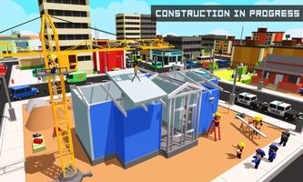 City Police Station Builder Cartaz