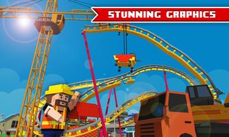Roller Coaster City Builder : Exploration & Build screenshot 2
