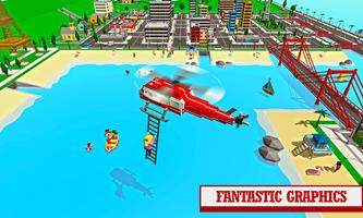 پوستر Coast Guard : Beach Rescue Games, Summer Lifeguard