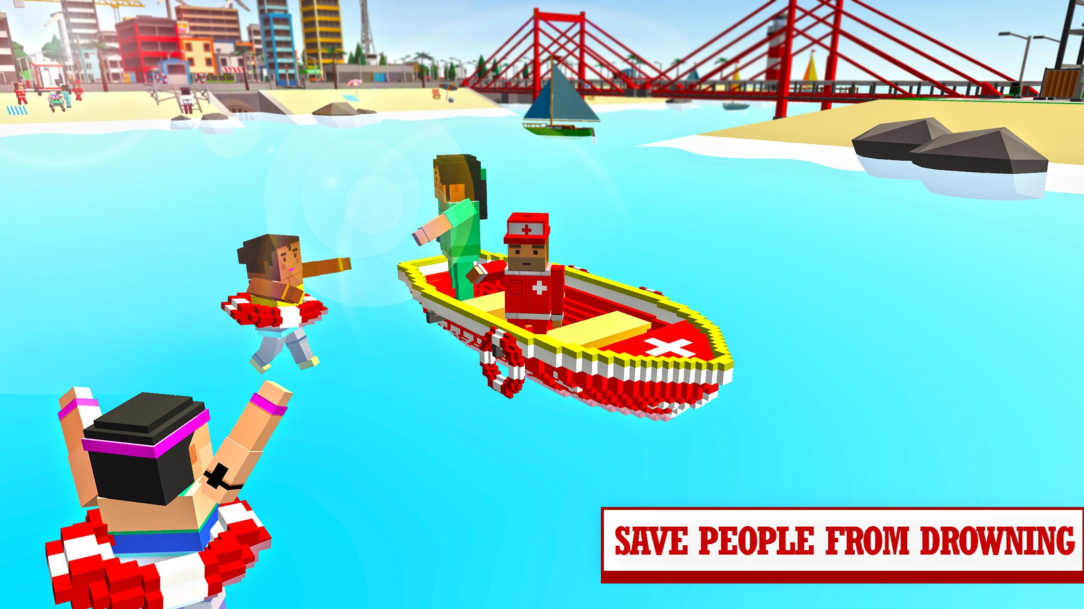 Coast Guard Beach Rescue Games Summer Lifeguard For Android Apk Download - roblox lifeguard truck