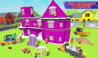 Doll House Design & Decoration 2: Girls House Game syot layar 2