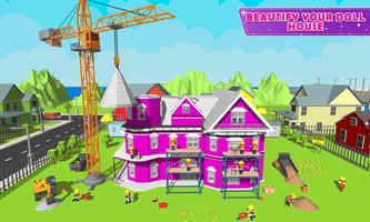 Doll House Design & Decoration 2: Girls House Game اسکرین شاٹ 3