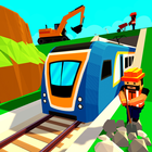 City Subway Build & Ride: Railway Craft Train Game आइकन
