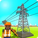Electrical Grid Station Construction: Building Sim APK