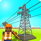 Electrical Grid Station Construction: Building Sim icône