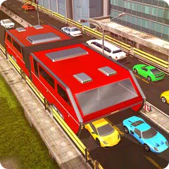 Futuristic Elevated Bus