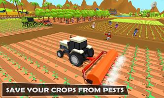 Forage Plow Farming Harvester 3: Simulateur de cha Affiche