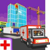 hôpital artisanat: bâtiment docteur simulateur icône