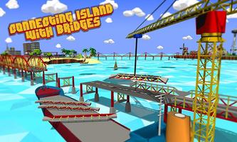 Bridge Construction Road Builder Games capture d'écran 1