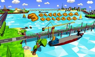 Bridge Construction Road Builder Games capture d'écran 2