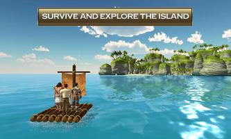 2 Schermata Raft Crafting & Island Survival Simulator