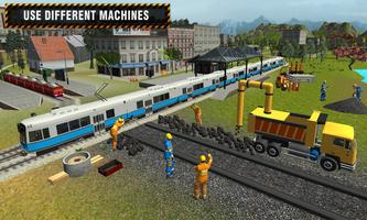 Indian Train City Drive Road Construction Sim Ekran Görüntüsü 1
