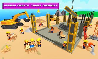Supermarket New Building Game الملصق