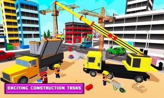 Supermarket New Building Game تصوير الشاشة 1