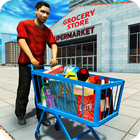 スーパーマーケット 食料品 格納 建物 ゲーム アイコン