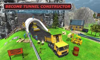 Tunnel Highway: Build, Construct & Cargo Simulator Affiche