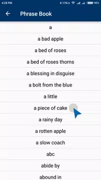 Screenshot 2 for বাংলা Phrase Book