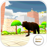 bear city simulator icône