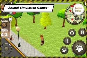 wild fox simulator โปสเตอร์