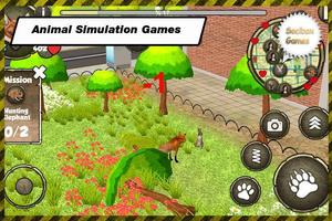 1 Schermata simulatore volpe selvatica