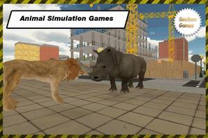 Rhino Survival Simulator poster