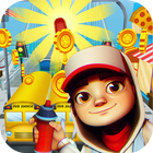 Subway Surf Surfers: Run, Dash & Fly Free Game icône