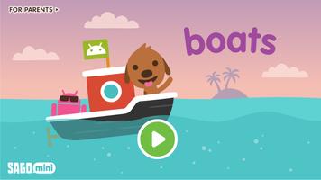 Sago Mini Bateaux : gratuite Affiche