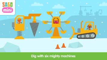 برنامه‌نما Sago Mini Holiday Trucks and Diggers عکس از صفحه