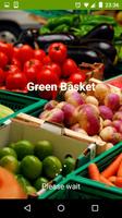 Green Basket الملصق