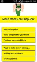 Make Money on Snapchat plakat
