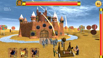 برنامه‌نما Gingerbread Castle Siege 3D عکس از صفحه