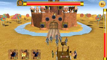 Gingerbread Castle Siege 3D capture d'écran 2