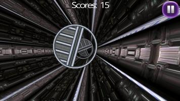 Tunnel Fly Thru — Tube Race 3D Affiche