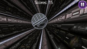 Tunnel Fly Thru — Tube Race 3D screenshot 1