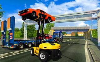 Excavator Car Transport Forklift Simulator screenshot 1
