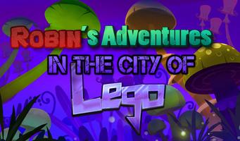 Robin Adventure in LEGO City постер