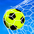 penalty shoot match de football: match de football icône
