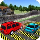 Speed Bump SUV Car Crash icon