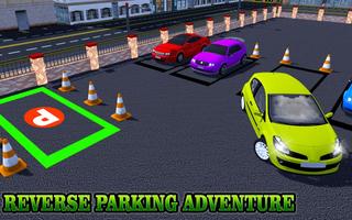 Reverse Car Parking Road Racing Simulator capture d'écran 2