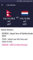 Cricket Nepal screenshot 1