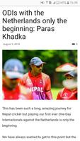 Cricket Nepal screenshot 2