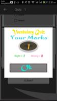 1 Schermata Vocabulary Quiz