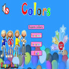 Kids games : learning colors icône