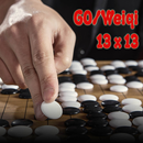 Go atau Weiqi Game Papan 13x13 APK