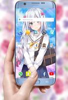 Live Wallpaper of Sagiri Izumi Anime स्क्रीनशॉट 1