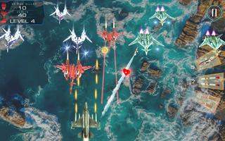 Sky Force Strikers - Máy bay ném bom hạng nhẹ ảnh chụp màn hình 3
